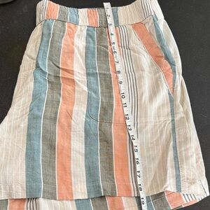 Striped Multicolor Women's Shorts